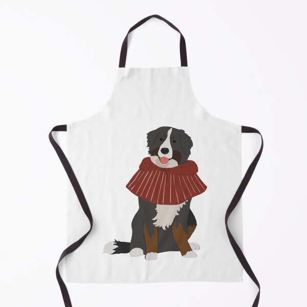 Item preview, Bernese Mountain Dog wearing a cozy red cape designed and sold by Raonmemory.