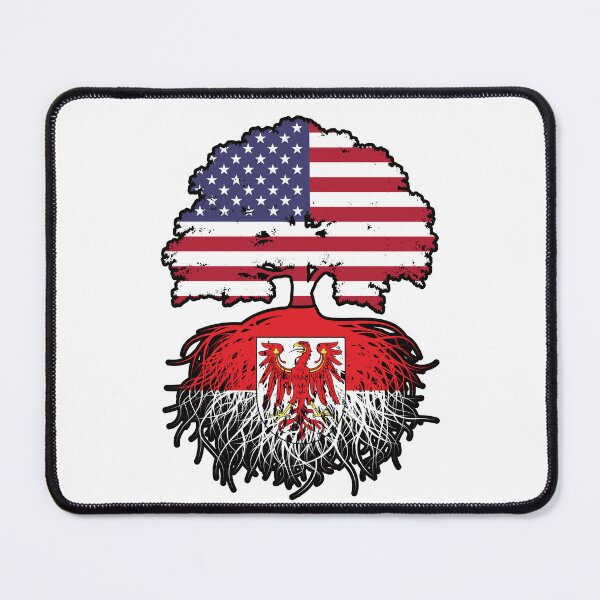 Item preview, Brandenburg Brandenburger American USA United States America Tree Roots Flag designed and sold by FlagX.