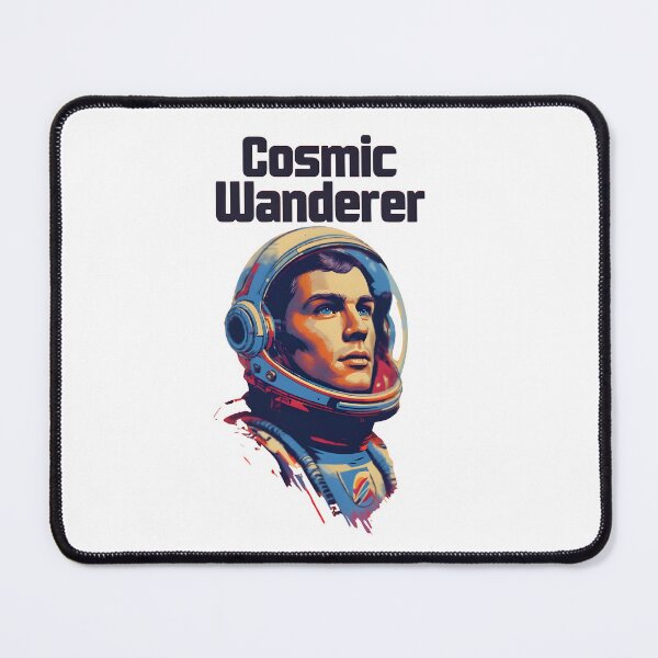 Item preview, "Cosmic Wanderer: Retro Astronaut Design" designed and sold by Magnitarido.