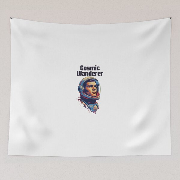 Item preview, "Cosmic Wanderer: Retro Astronaut Design" designed and sold by Magnitarido.