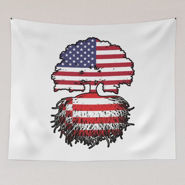 Item preview, Bremen Bremer American USA United States America Tree Roots Flag designed and sold by FlagX.