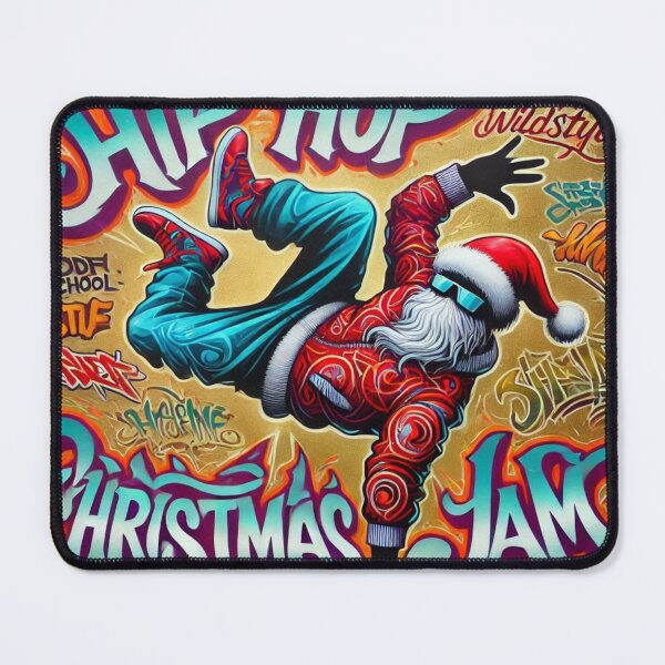 Item preview, Hip Hop Santa Claus designed and sold by sevenmountains.