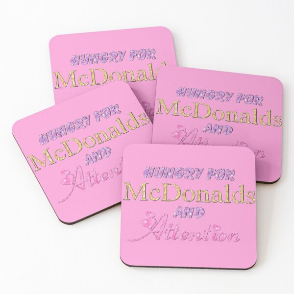 Item preview, Hungry for McDonald's and attention designed and sold by faerievintage.