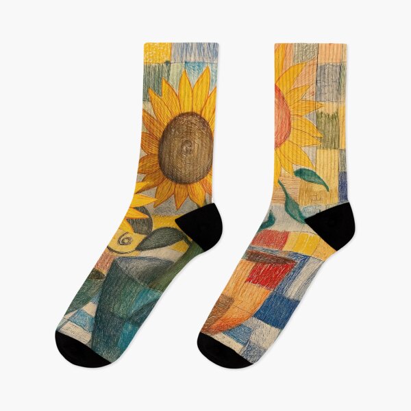 Item preview, Sunflowers. Vincent Van Gogh in Coloured Pencils. designed and sold by Shoot-The-Moon.