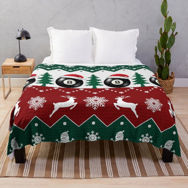 Item preview, Ball 8 Santa Billiard Tree Christmas and Snow Sleamless designed and sold by BeebooDesign.