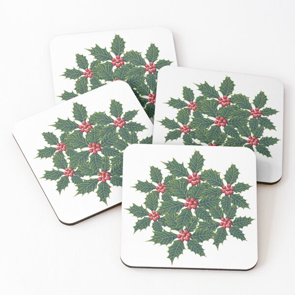 Item preview, Christmas holly and merry berry bunch  designed and sold by Kaushlydraw.
