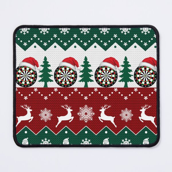 Item preview, Dart Board Santa Dart Tree Christmas and Snow Sleamless designed and sold by BeebooDesign.