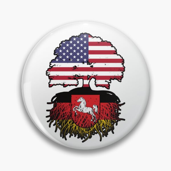 Item preview, Lower Saxony Lower Saxon American USA United States America Tree Roots Flag designed and sold by FlagX.