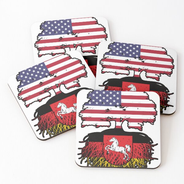 Item preview, Lower Saxony Lower Saxon American USA United States America Tree Roots Flag designed and sold by FlagX.