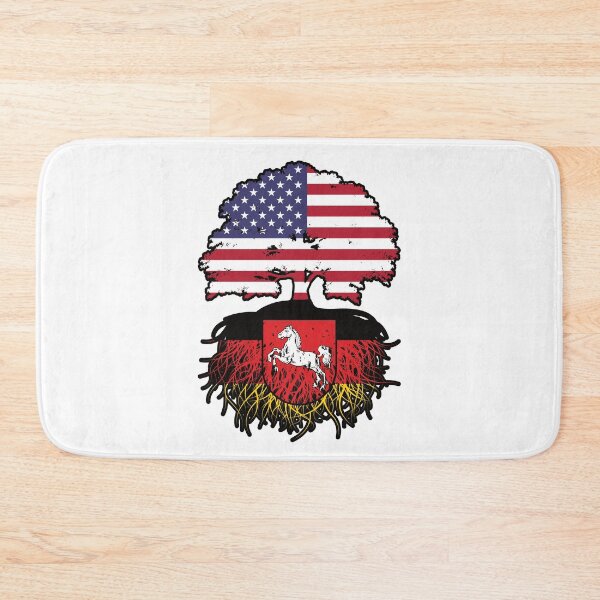 Item preview, Lower Saxony Lower Saxon American USA United States America Tree Roots Flag designed and sold by FlagX.