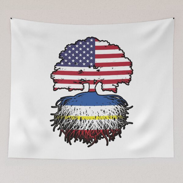 Item preview, Mecklenburg–Western Pomerania Mecklenburg-Vorpommern American USA United States America Tree Roots Flag designed and sold by FlagX.
