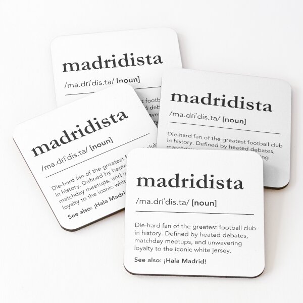 Item preview, Madridista Definition Real Madrid designed and sold by lagunaklein.