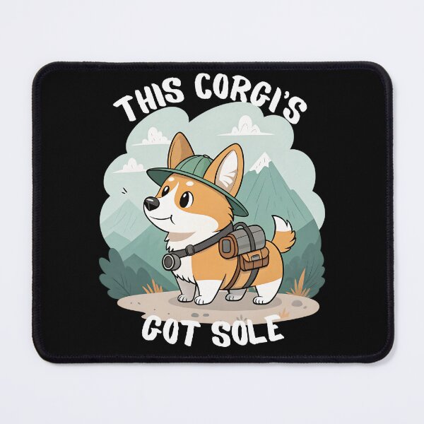 Item preview, Adventure Corgi designed and sold by ArchVibe.