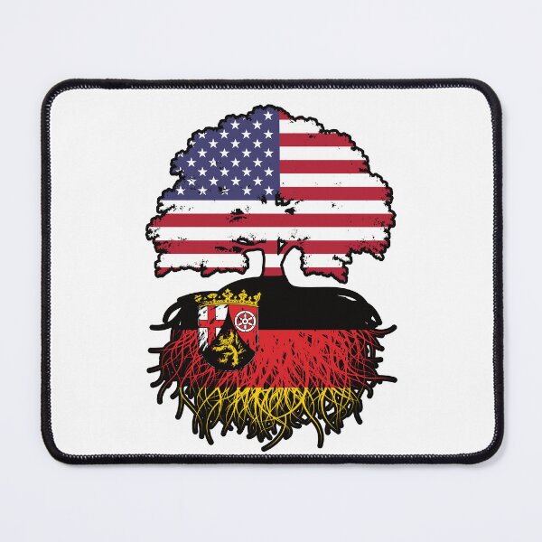 Item preview, Rhineland-Palatinate Rheinland-Pfalz American USA United States America Tree Roots Flag designed and sold by FlagX.