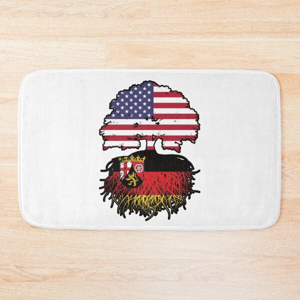 Item preview, Rhineland-Palatinate Rheinland-Pfalz American USA United States America Tree Roots Flag designed and sold by FlagX.