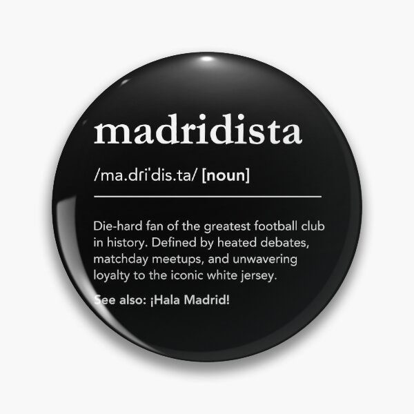 Item preview, Madridista Definition Real Madrid designed and sold by lagunaklein.