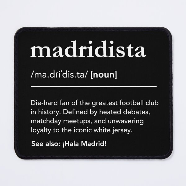 Item preview, Madridista Definition Real Madrid designed and sold by lagunaklein.