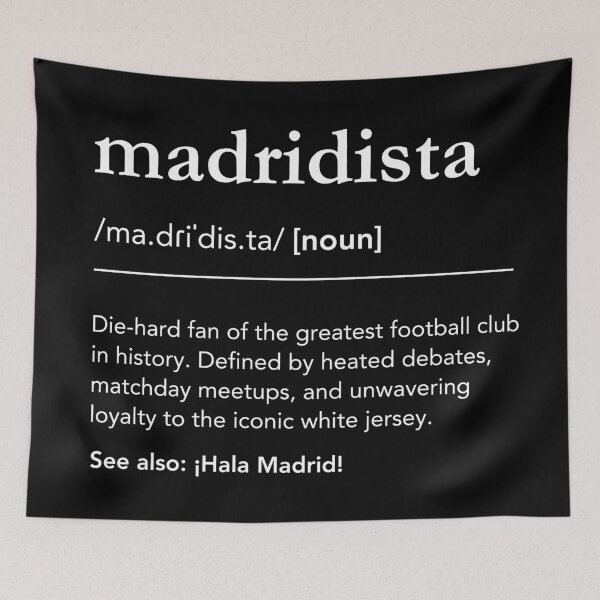 Item preview, Madridista Definition Real Madrid designed and sold by lagunaklein.