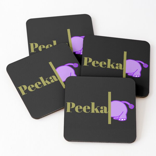 Item preview, LaMaisonOfMY NEW PEEKABOO ANIMALS COLLECTION SIGNATURE PEEKA HIPPO NO.1.2 BLACK designed and sold by LaMaisonOfMY.