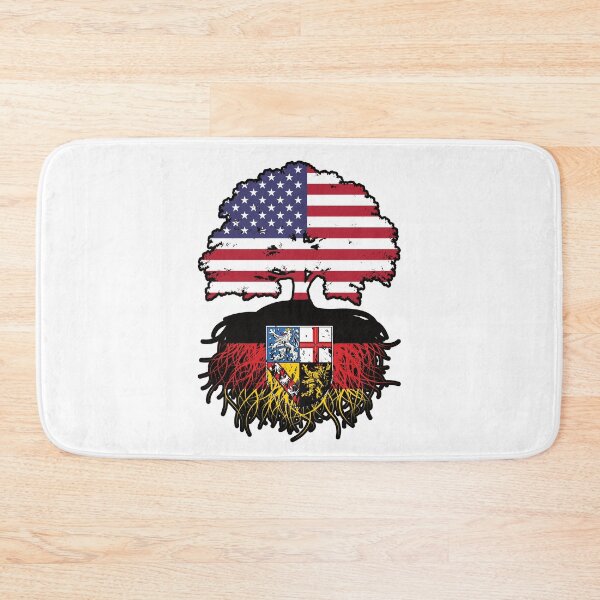 Item preview, Saarland Saarlander American USA United States America Tree Roots Flag designed and sold by FlagX.