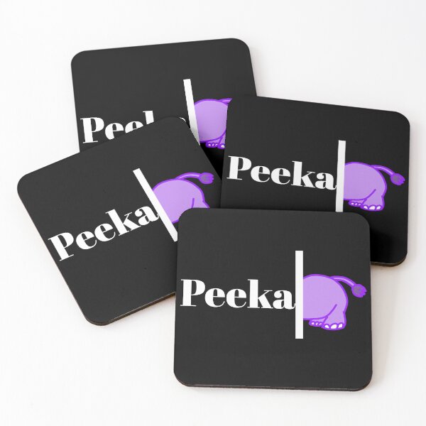 Item preview, LaMaisonOfMY NEW PEEKABOO ANIMALS COLLECTION SIGNATURE PEEKA HIPPO NO.1.1 BLACK designed and sold by LaMaisonOfMY.