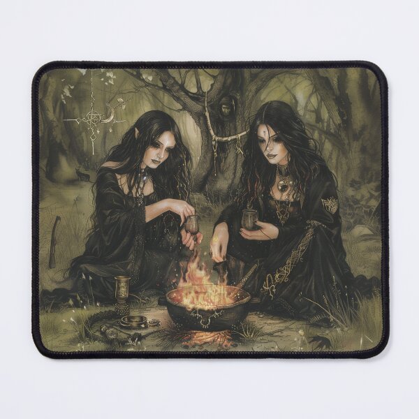 Item preview, Ovate Forest Druids designed and sold by PitchBlackIcon.