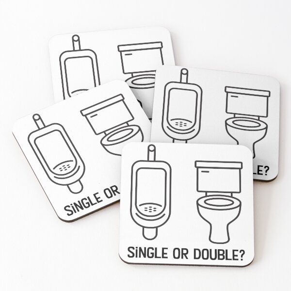 Item preview, Single or double? designed and sold by WhackoDesigns.