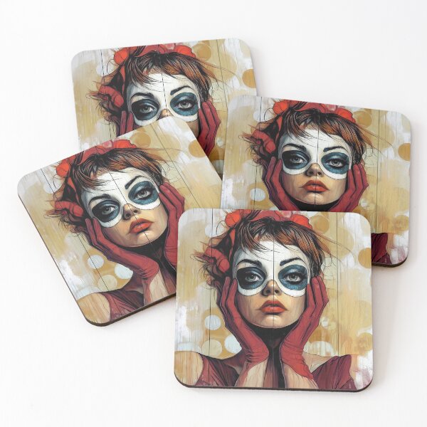Item preview, The Masks We Wear. Coping with everyday life. designed and sold by Shoot-The-Moon.