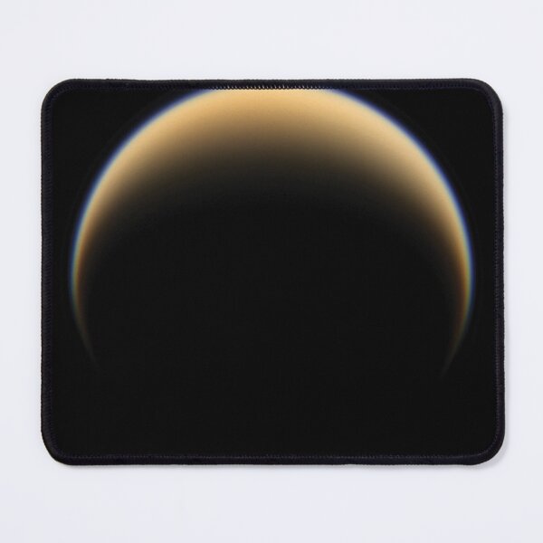Item preview, STK205512S-Solar system poster of Titan, Saturn's largest moon. designed and sold by StocktrekImages.