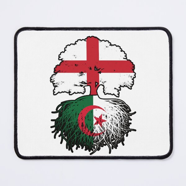 Item preview, Algeria Algerian English England Tree Roots Flag designed and sold by FlagX.