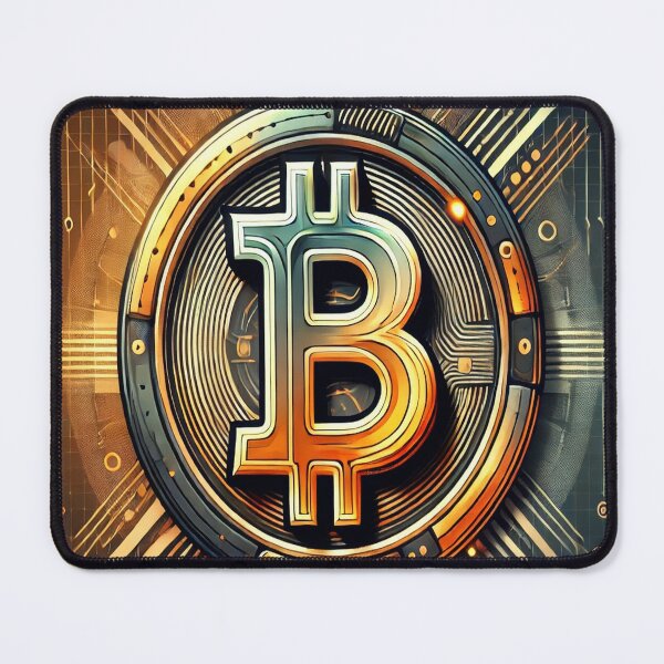 Item preview, Abstract Bitcoin Symbol - Modern Cryptocurrency Design designed and sold by photoparadise22.