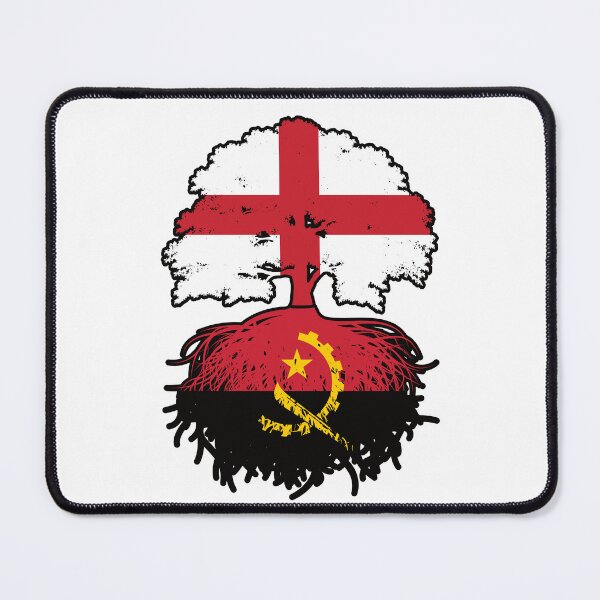 Item preview, Angola Angolan English England Tree Roots Flag designed and sold by FlagX.