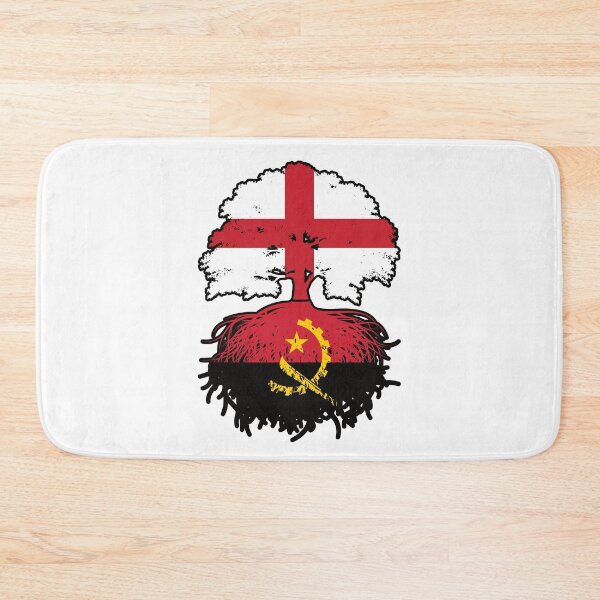 Item preview, Angola Angolan English England Tree Roots Flag designed and sold by FlagX.