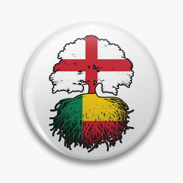 Item preview, Benin Beninese English England Tree Roots Flag designed and sold by FlagX.