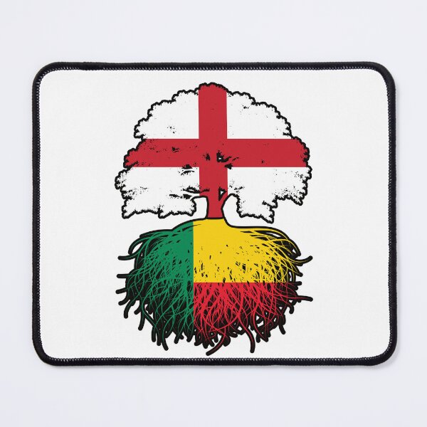 Item preview, Benin Beninese English England Tree Roots Flag designed and sold by FlagX.