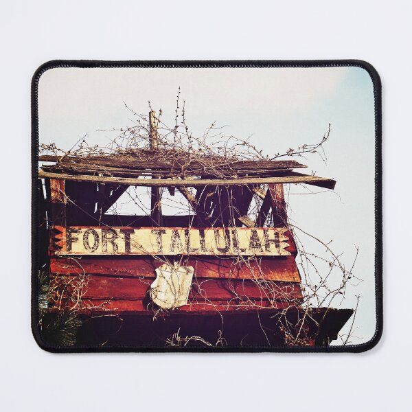 Item preview, Abandoned Ranger Station - Fort Tallulah at Tallulah Gorge Vintage Art Print designed and sold by FraireDesign.