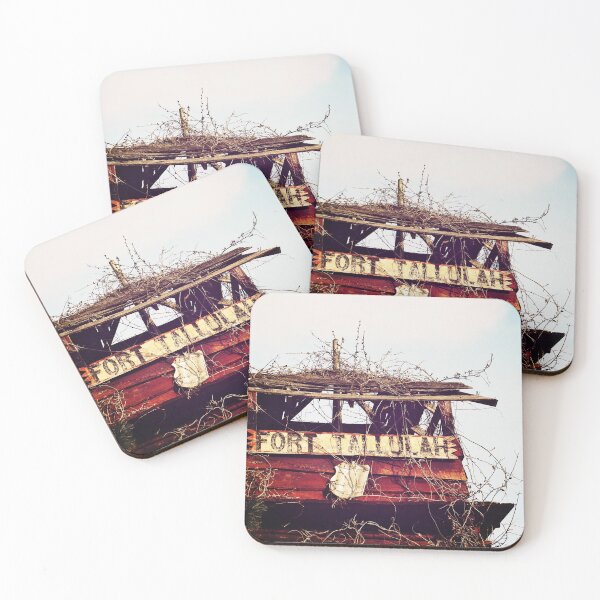 Item preview, Abandoned Ranger Station - Fort Tallulah at Tallulah Gorge Vintage Art Print designed and sold by FraireDesign.