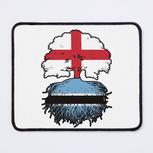 Item preview, Botswana Botswanian English England Tree Roots Flag designed and sold by FlagX.