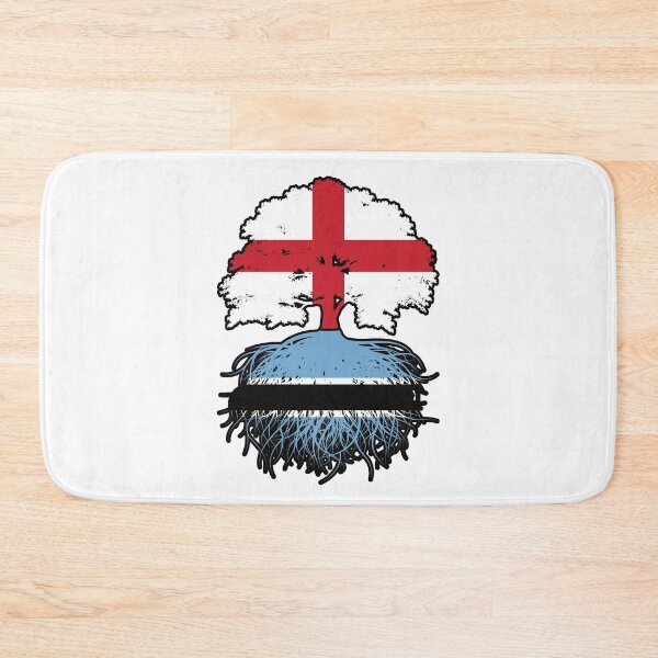 Item preview, Botswana Botswanian English England Tree Roots Flag designed and sold by FlagX.