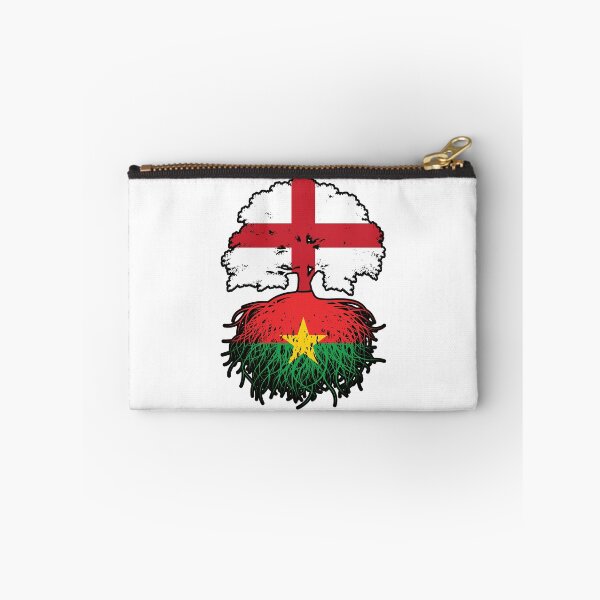Item preview, Burkina Faso Burkinabe English England Tree Roots Flag designed and sold by FlagX.