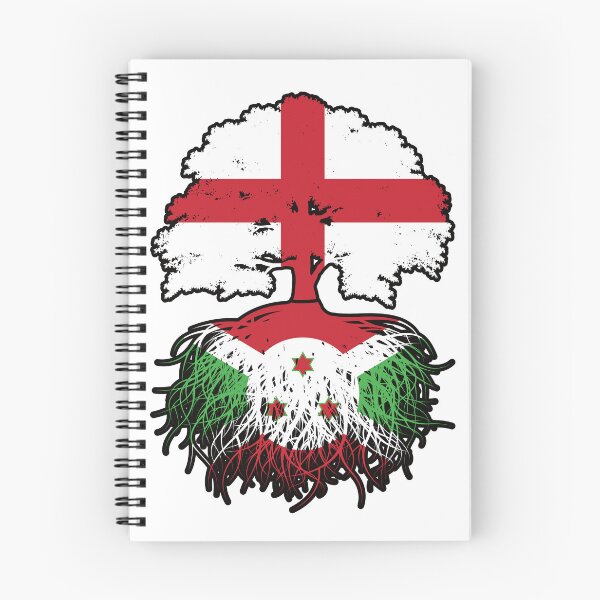 Item preview, Burundi Burundian English England Tree Roots Flag designed and sold by FlagX.
