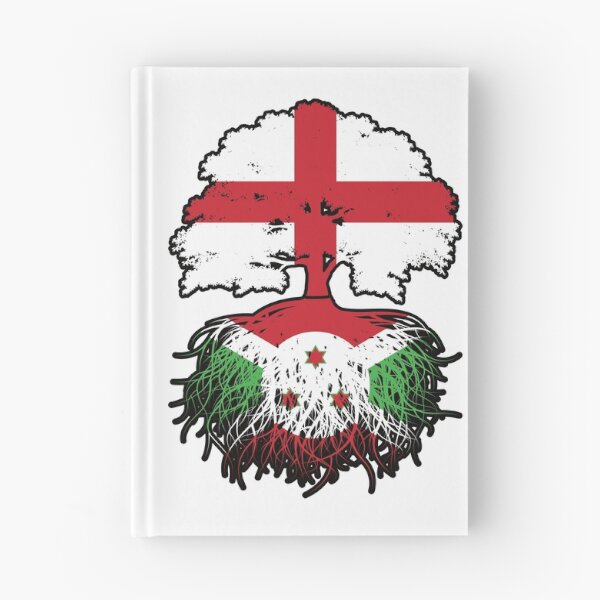 Item preview, Burundi Burundian English England Tree Roots Flag designed and sold by FlagX.