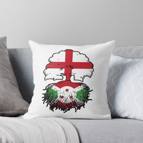 Item preview, Burundi Burundian English England Tree Roots Flag designed and sold by FlagX.