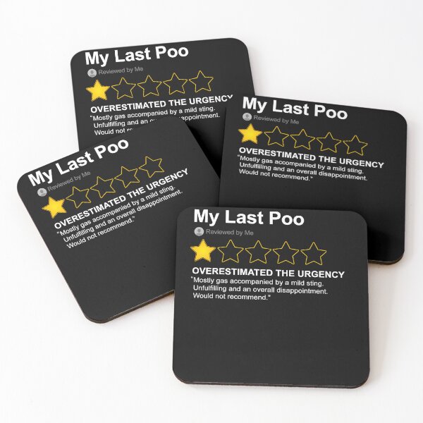 Item preview, My Last Poo Funny Poor Review Toilet Humor Gag designed and sold by Nerd Shizzle.
