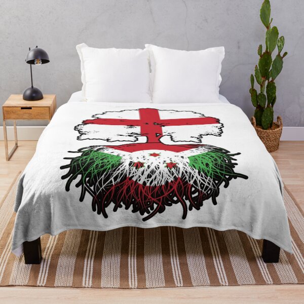 Item preview, Burundi Burundian English England Tree Roots Flag designed and sold by FlagX.