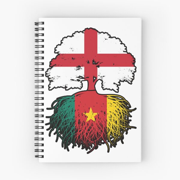 Item preview, Cameroon Cameroonian English England Tree Roots Flag designed and sold by FlagX.