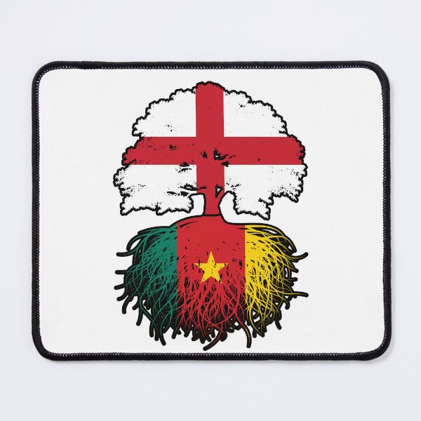 Item preview, Cameroon Cameroonian English England Tree Roots Flag designed and sold by FlagX.