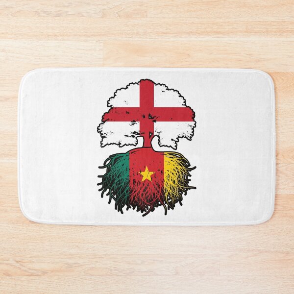 Item preview, Cameroon Cameroonian English England Tree Roots Flag designed and sold by FlagX.