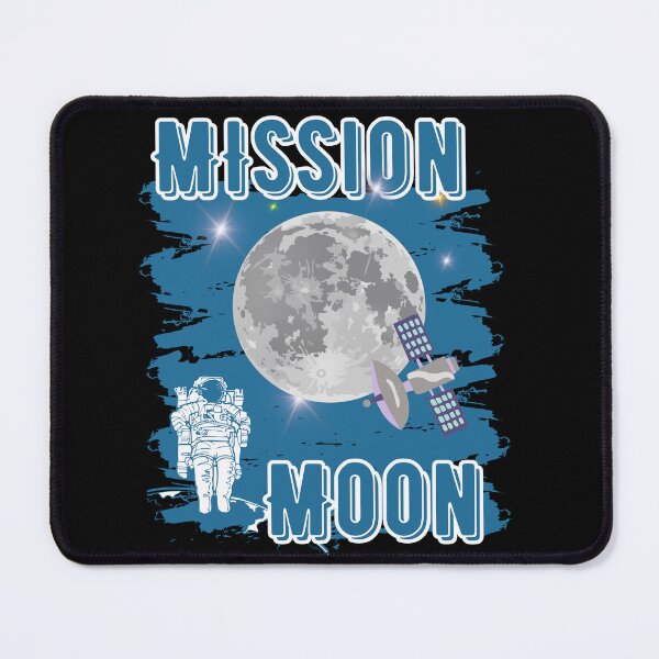Item preview, Mission Moon Text and Space Suit and Designs designed and sold by Holadiseno.