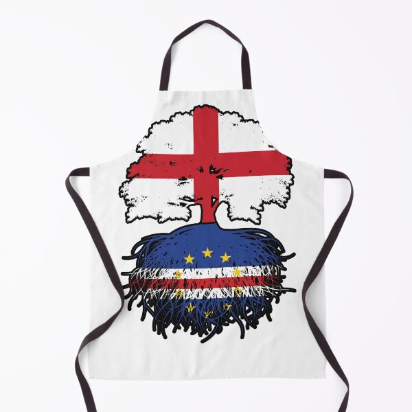 Item preview, Cabo Verde Cabo Verdean English England Tree Roots Flag designed and sold by FlagX.